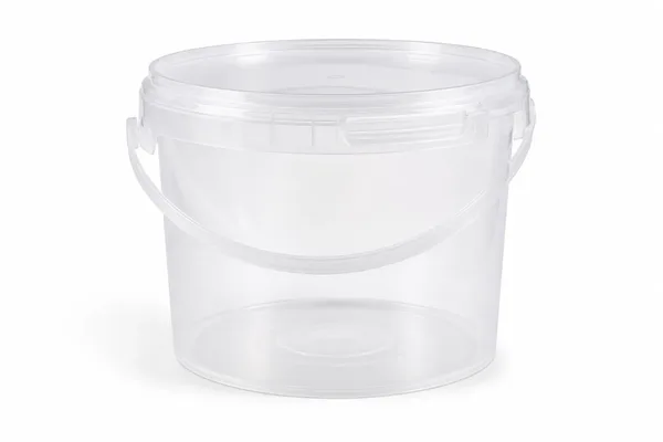 PET okrugla kantica transparentna s poklopcem - 1,2 L