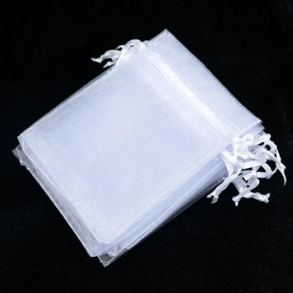 BIJELA ORGANZA VREĆICA 15x20
