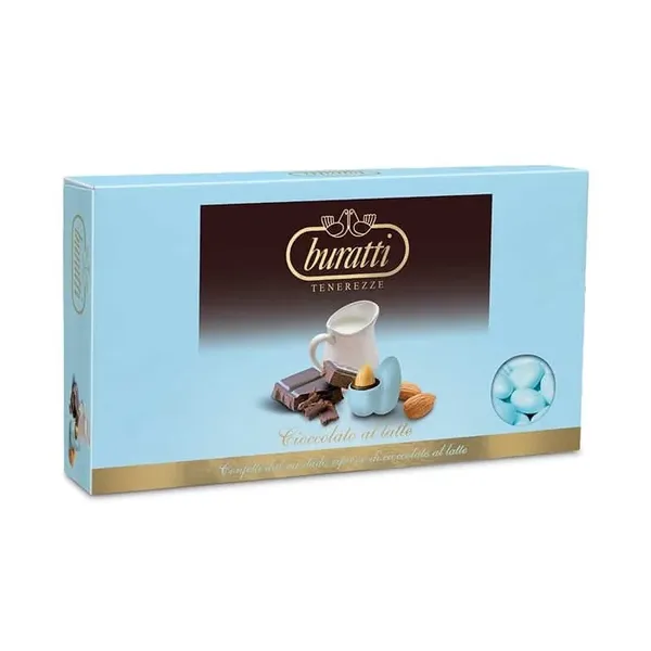 KONFETI(CONFETTI) ČOKOLADNI PLAVI (TIRKIZNI)