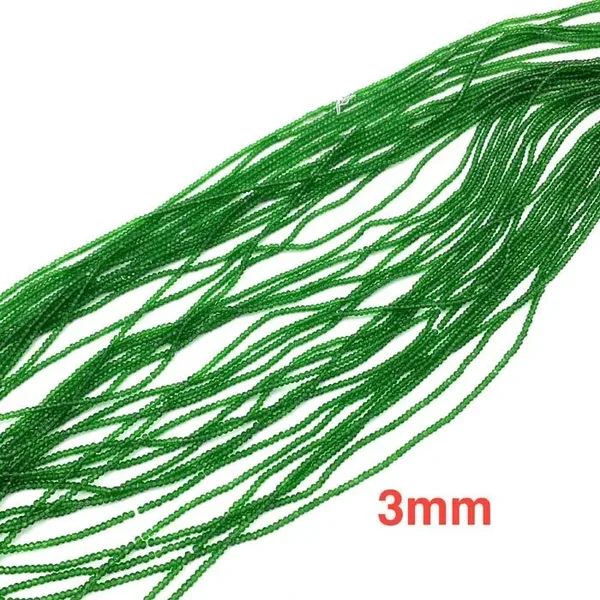 Staklena niska perla 3 mm