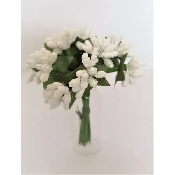 Dekorativni buketić 05855, visina 8 cm, 12 cvjetova