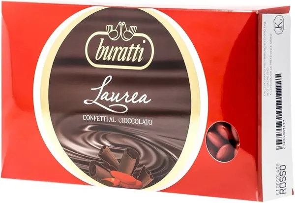 Konfeti -(CONFETTI) čokoladni-CRVENA